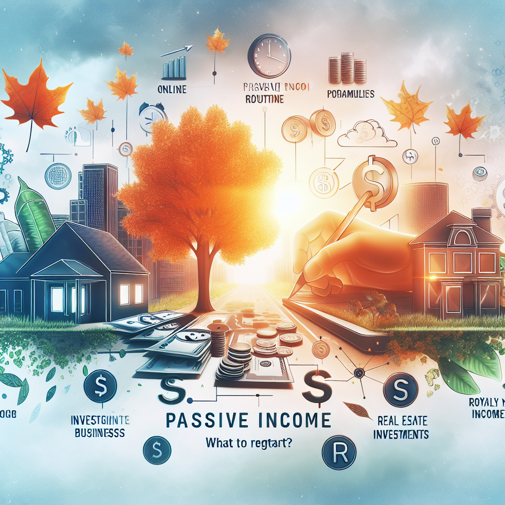 Reprendre une routine de revenus passifs après l’été : quoi relancer ?